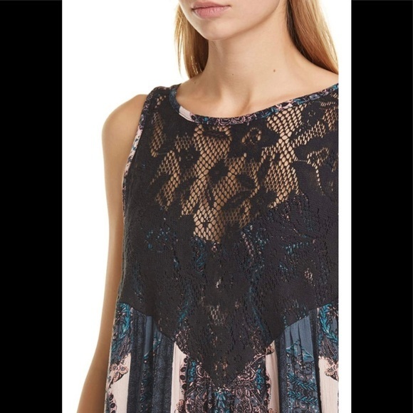 NWT! FREE PEOPLE Count Me in Trapeze Mini Dress - Picture 4 of 7